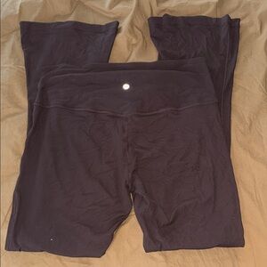 lululemon athletica Brown Ribbed Align Flares